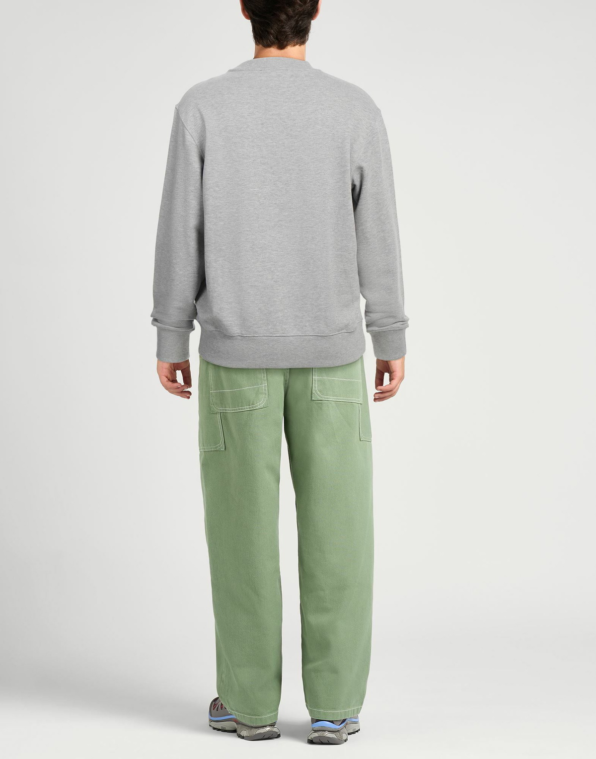 Versace Jeans Couture Mens Sweatshirt in Grey