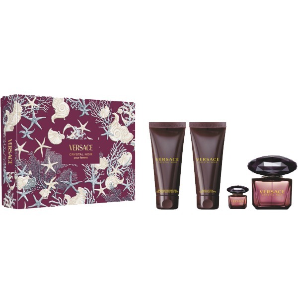 Photo: Versace Ladies Crystal Noir Gift Set Fragrances 8011003899845