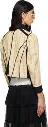 Chloé Yellow Soft Jacquard Jacket