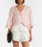 Balmain Denim cargo shorts