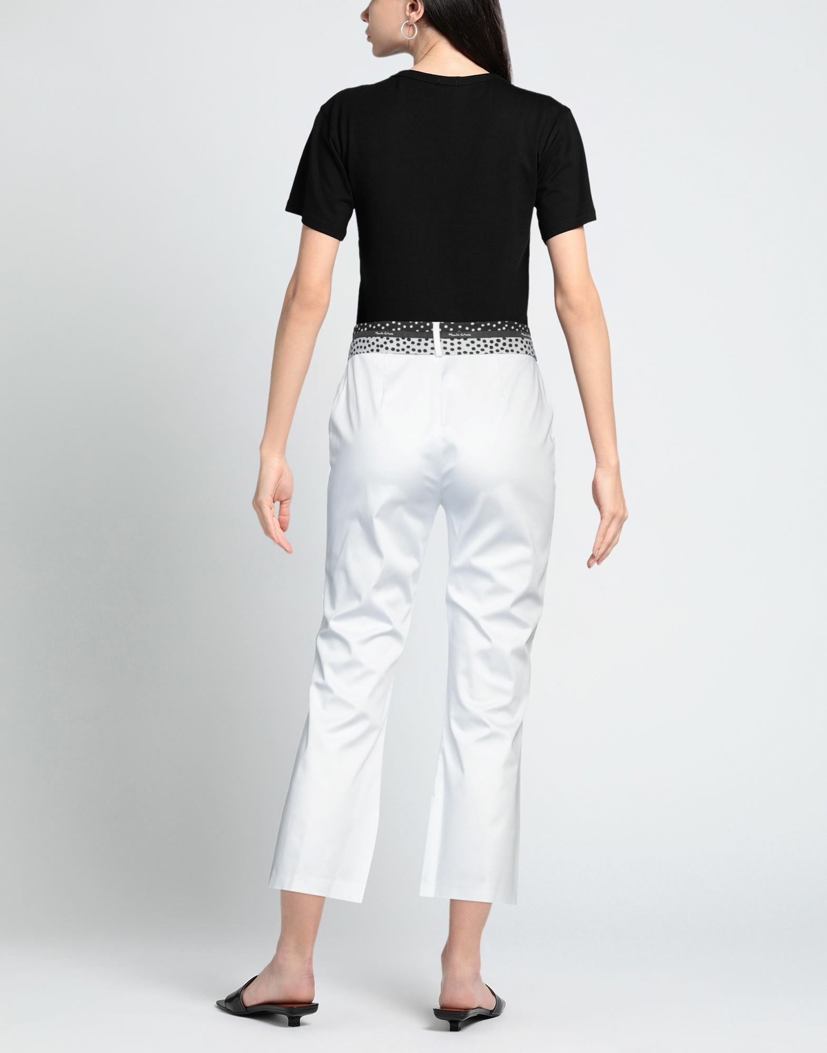 Manila Grace Womens Pants in White