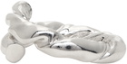 Loewe Silver Nappa Twist Ring