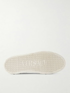 Versace - Greca Baroque Panelled Jacquard Sneakers - Neutrals