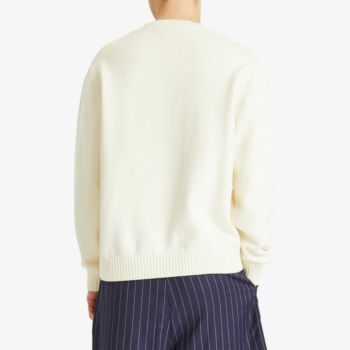 Late Checkout Men's Suitcase Jumper in White