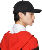 Ferragamo Black Gancini Baseball Cap