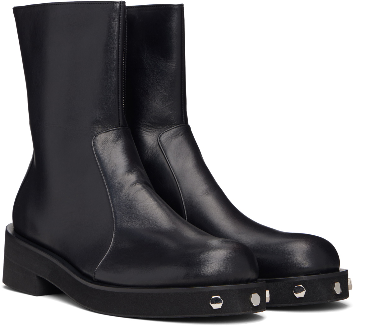 OUAT Black Astro Zip Boots