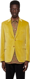 Paul Smith Yellow 'The Kensington' Blazer