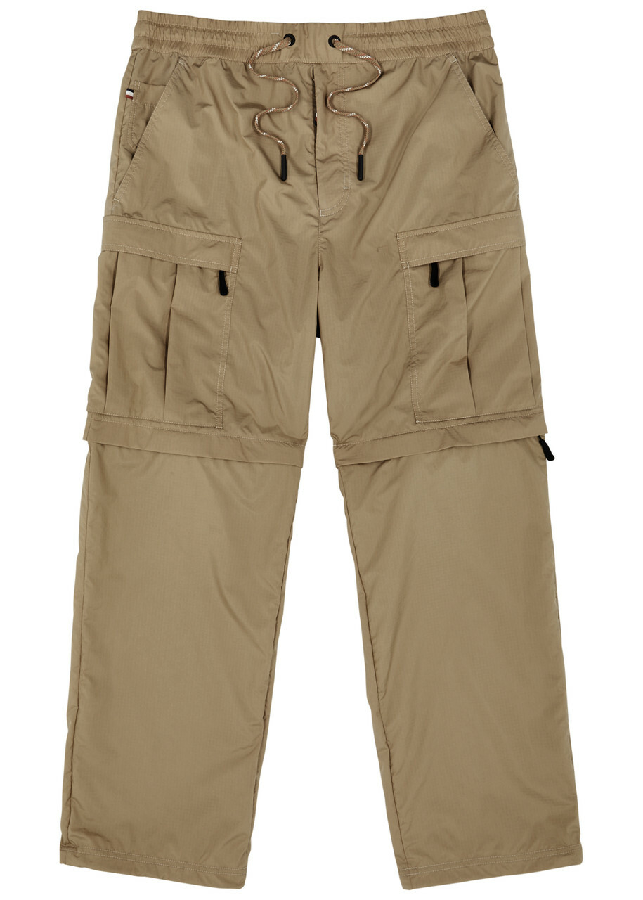 Moncler Grenoble Day-Namic Shell Cargo Trousers Beige