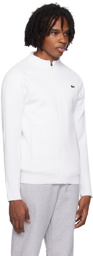 Lacoste White Novak Djokovic Edition Track Jacket