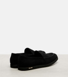 Max Mara Softmoc suede moccasins