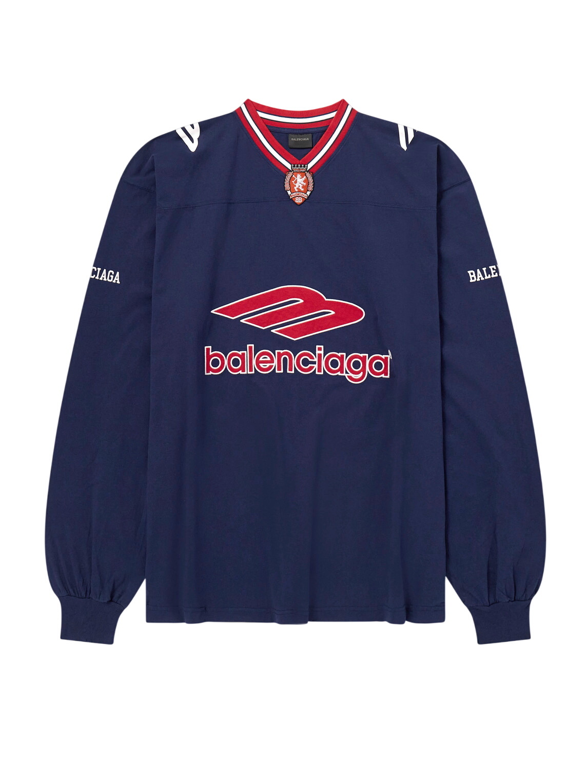 Balenciaga Black 3B Sports Icon Ski Long Sleeve T-Shirt Balenciaga