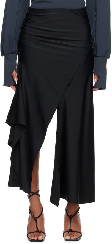 Photo: SRVC Black Siren Midi Skirt