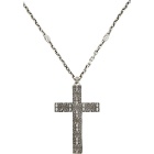 Gucci Silver Cross Necklace