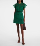 Elie Saab Macramé high-rise miniskirt