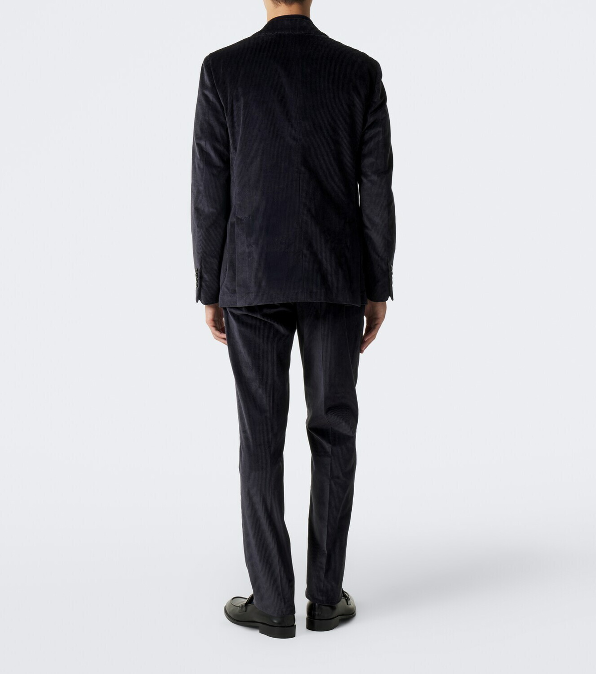 Lardini Cotton and cashmere corduroy suit