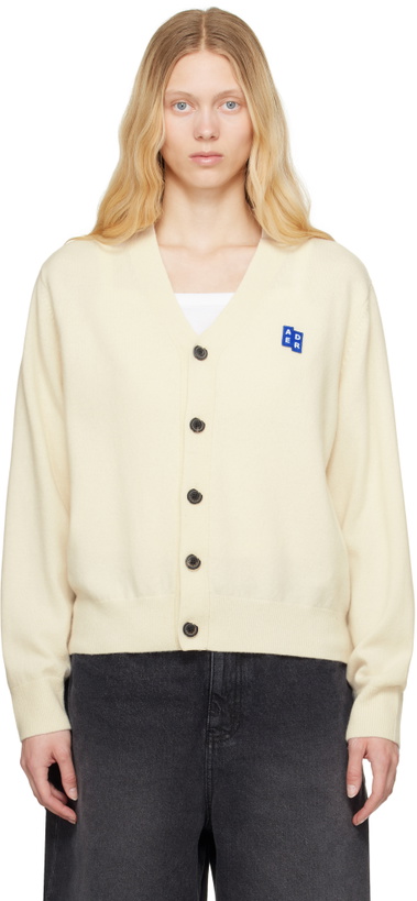 Photo: ADER error Off-White Sig; BL Tag 01 Cardigan