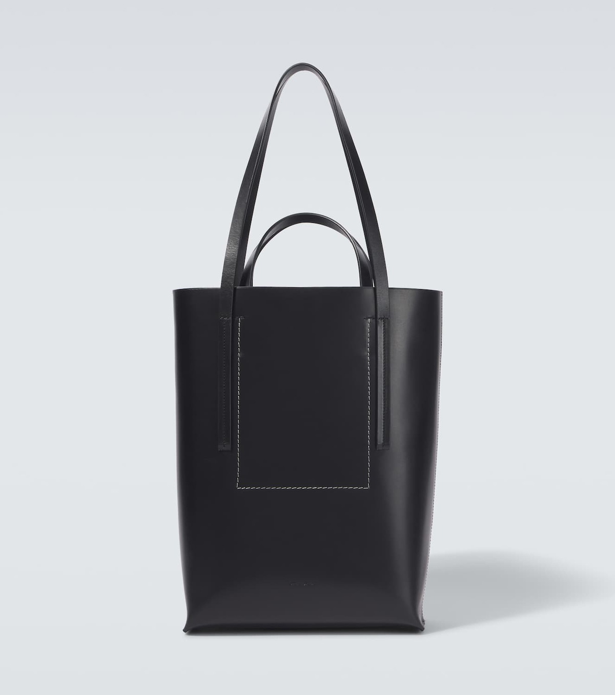 【RICK OWENS】マホガニー「ジェミニ」トートバッグ Rick Owens Gemini Tote Bag | Brown | FARFETCH