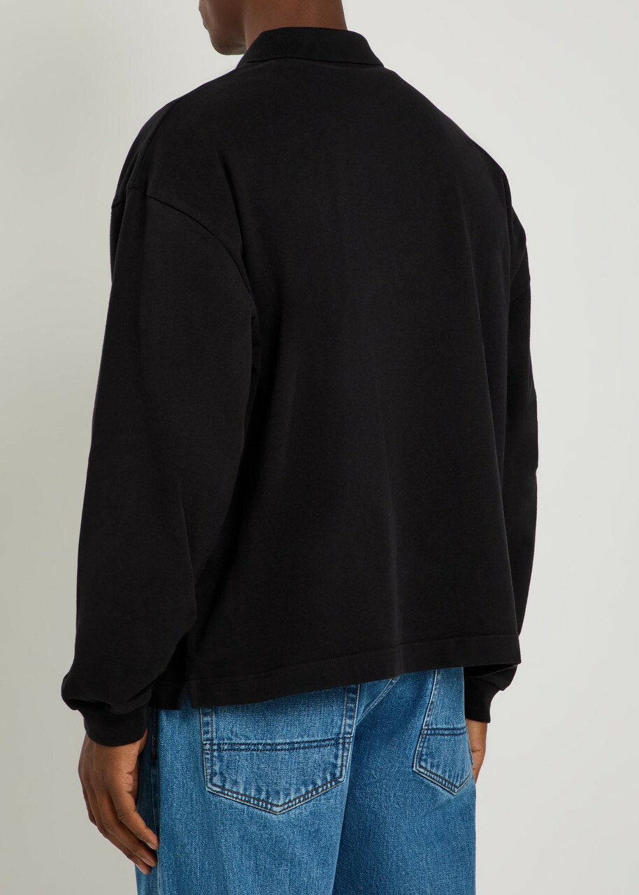 Represent Owners Printed Cotton Rugby top Black Black