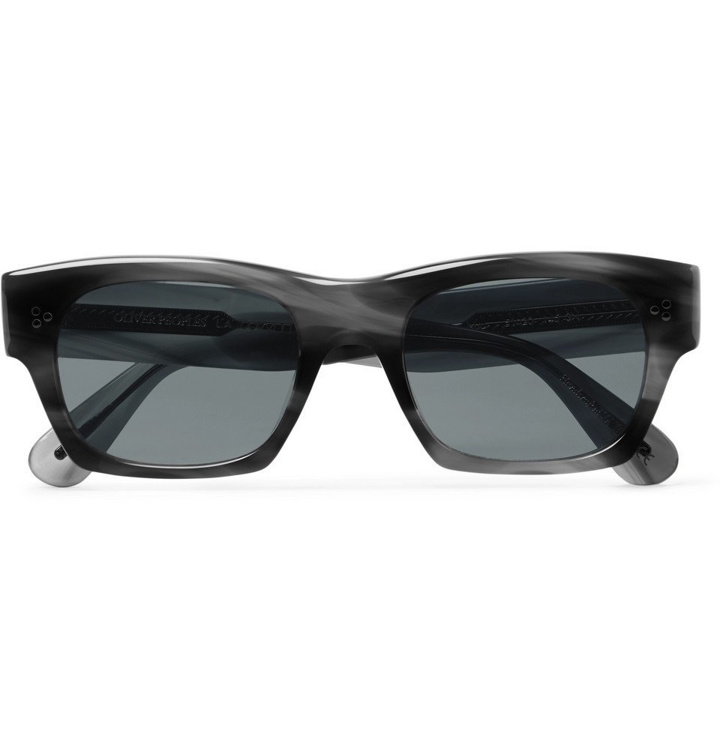 Photo: Oliver Peoples - Isba Square-Frame Acetate Sunglasses - Tortoiseshell