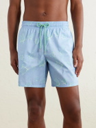 Vilebrequin - Mahina Printed Swim Shorts - Blue