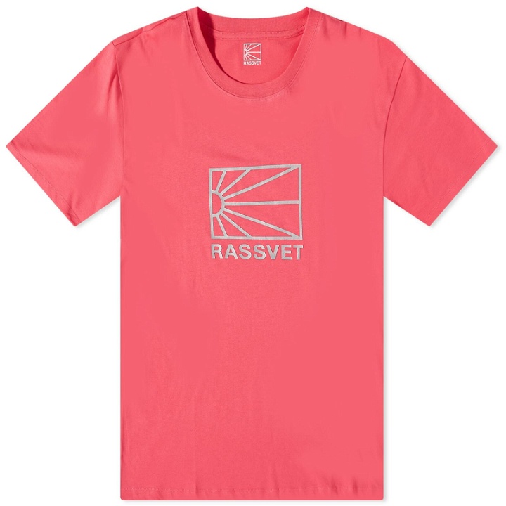 Photo: PACCBET Men's Logo T-Shirt in Pink