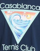 Casablanca Mens T-shirt in Navy