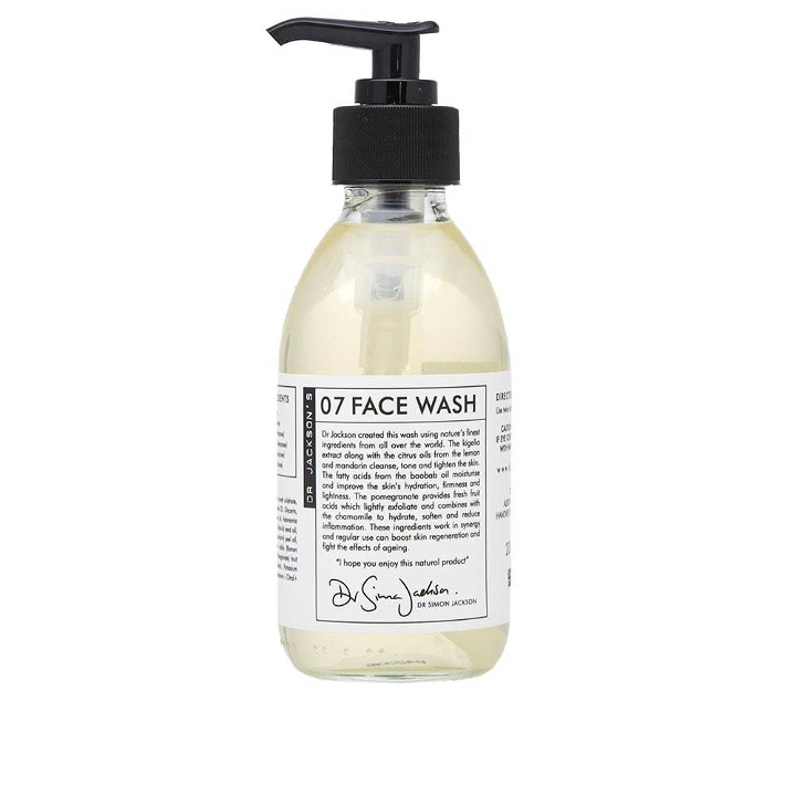 Photo: Dr. Jackson's Natural Products 07 Face Wash