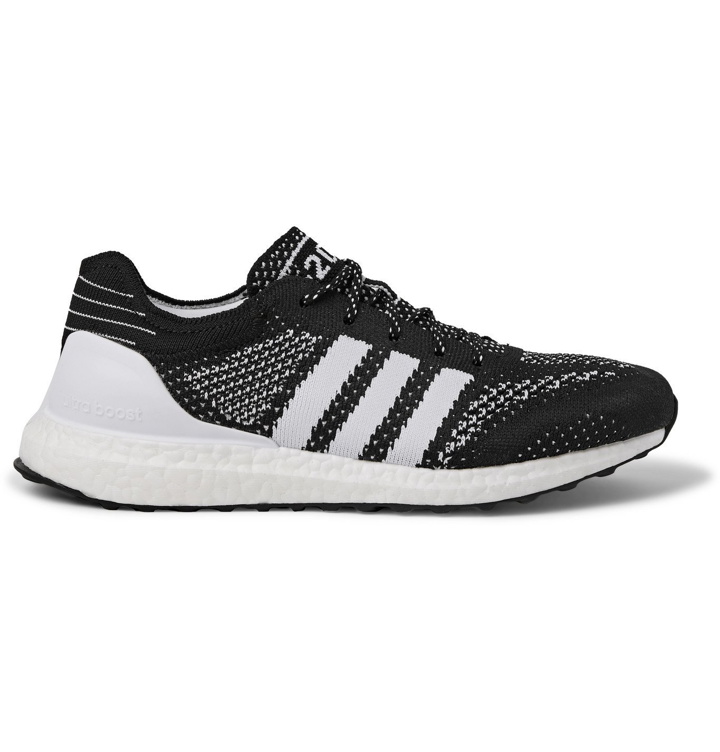 Photo: Adidas Sport - Parley UltraBOOST DNA Prime Rubber-Trimmed Primeknit Running Sneakers - Black