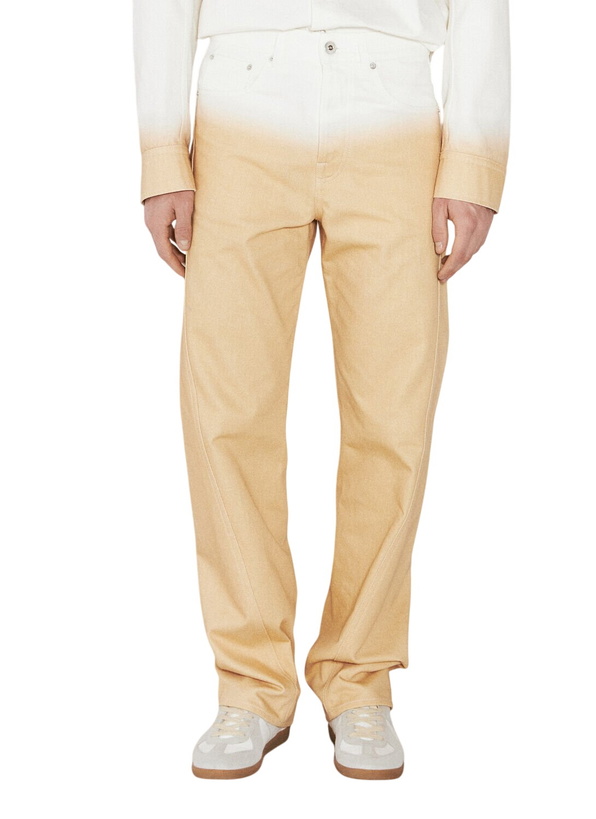 Photo: Lanvin Gradient-Effect Twisted Jeans