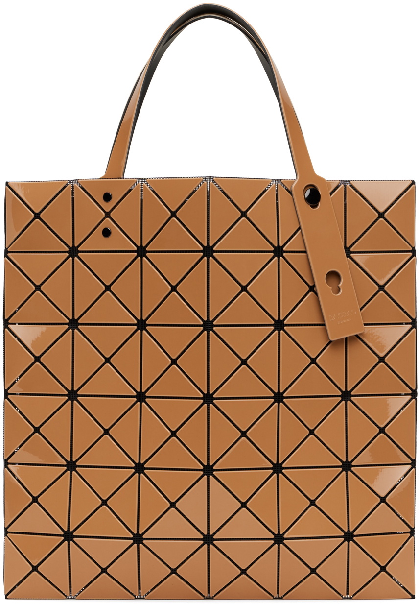 BAO BAO ISSEY MIYAKE: Orange Lucent W Color Tote | SSENSE