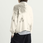 Picante Men's Hemp Tie Dye Jumper in Grey