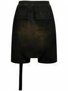 RICK OWENS DRKSHDW - Gimp Drawstring Cotton Pods Shorts