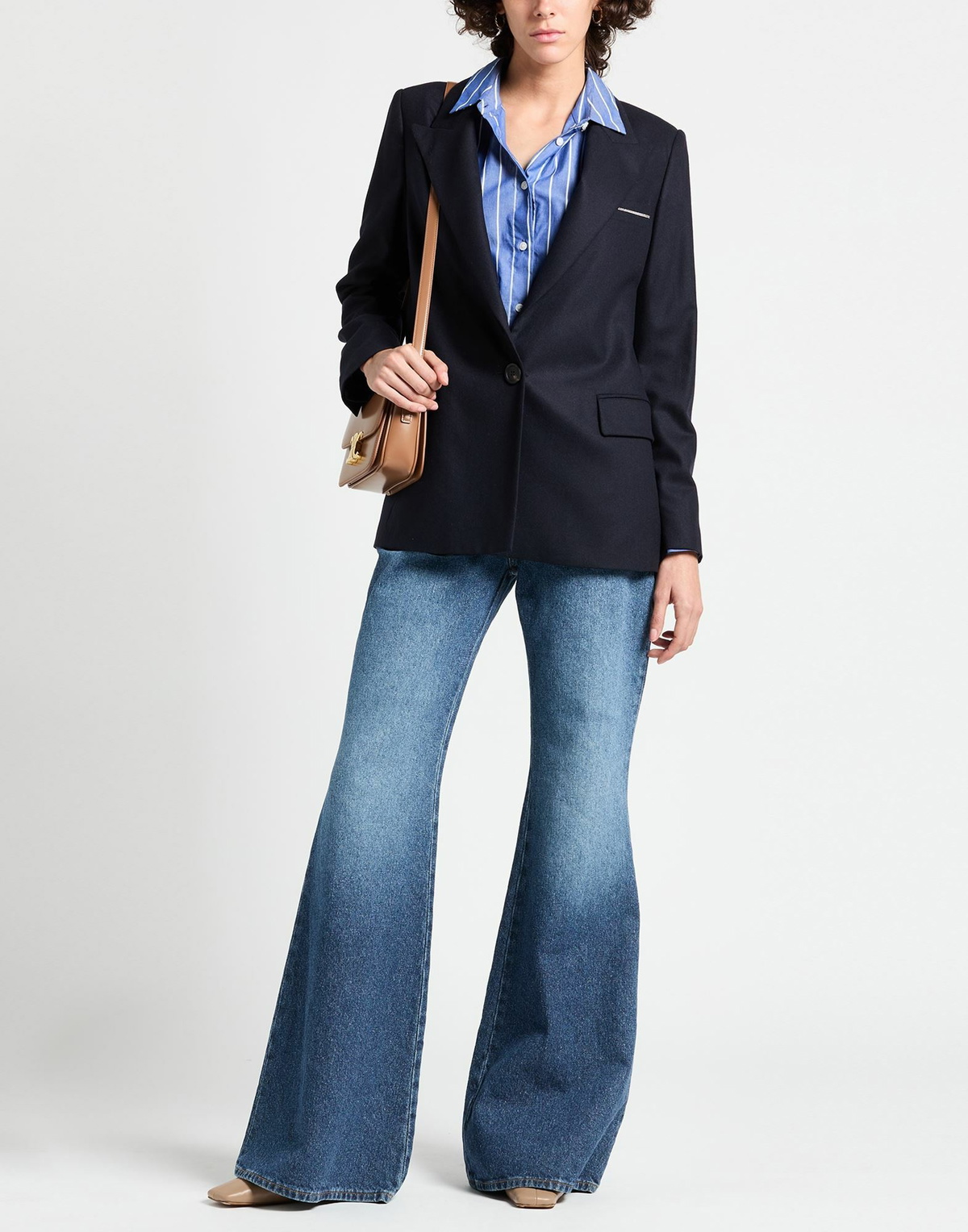 Peserico Womens Blazer Midnight in Blue