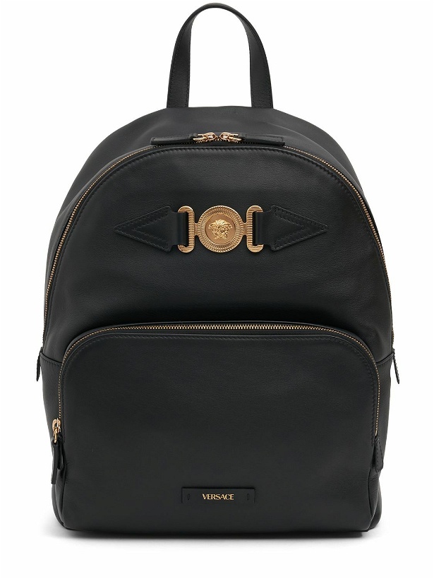 Photo: VERSACE - Medusa Leather Backpack