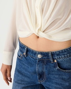 Steve Madden Sage Knit Top in Cream