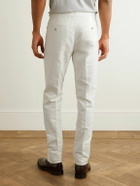 Ralph Lauren Purple label - Slim-Leg Cotton-Moleskin Trousers - Neutrals