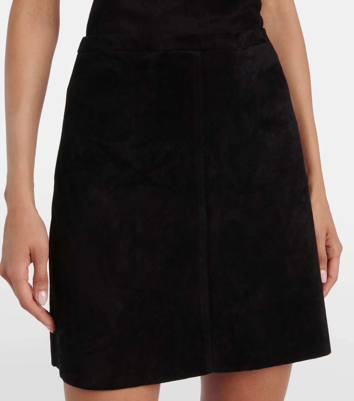 Stouls Lucie suede miniskirt