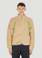 Fleece Jacket in Beige