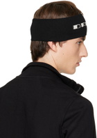 Rick Owens DRKSHDW Black Tower Knit Headband