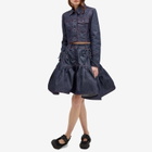 Cecilie Bahnsen Women's Gracie Denim Jacket in Indigo