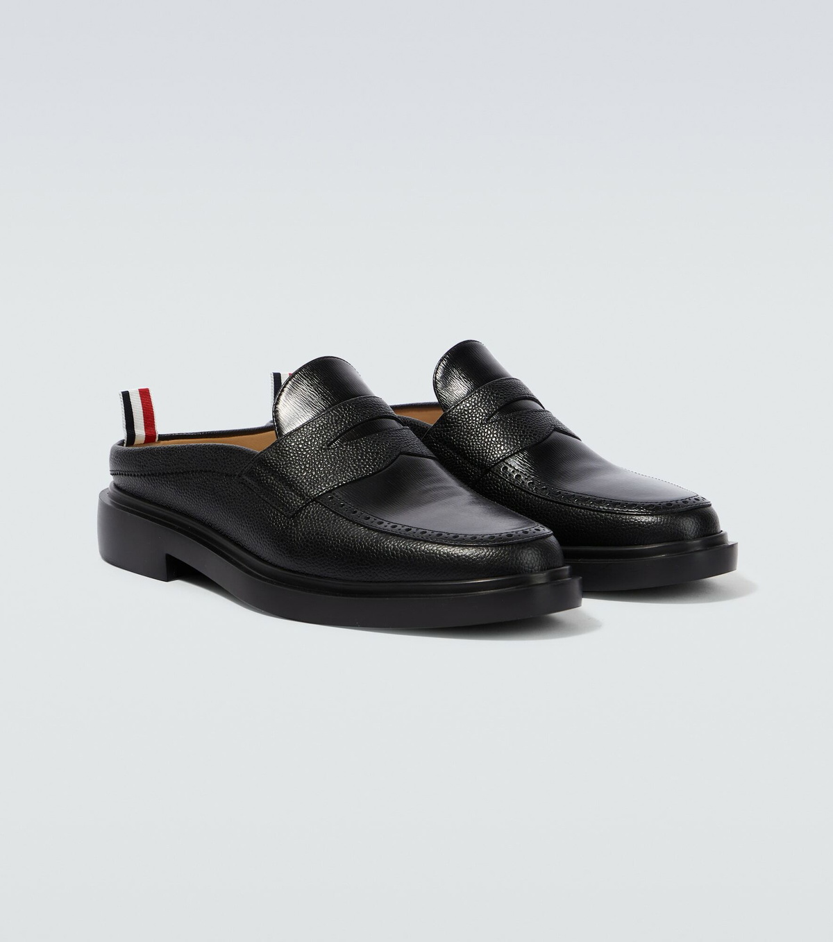 Thom Browne - Leather slippers