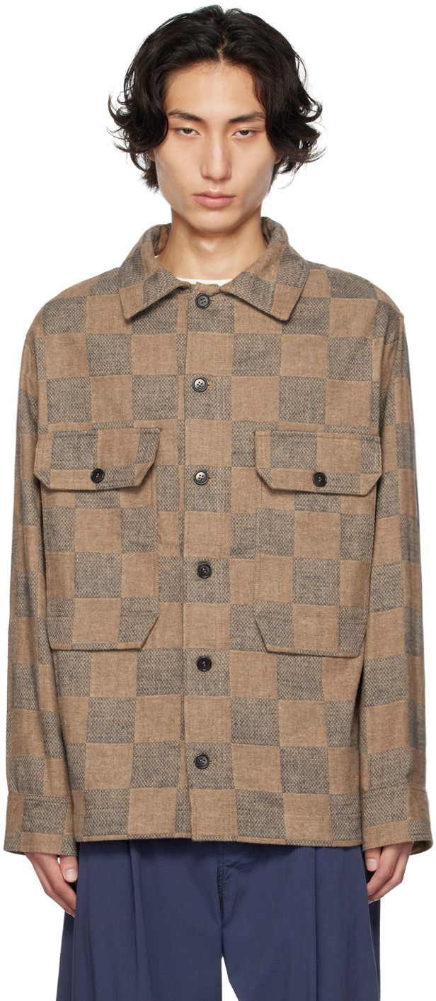 Henrik Vibskov Brown Field Shirt