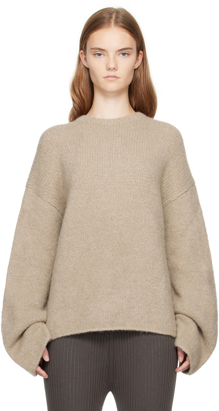 Lauren Manoogian Beige Vello Sweater Lauren Manoogian