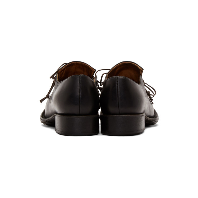 も*ち様 CHEREVICHKIOTVICHKI - 2015AW NUBUCK Cherevichkiotvichki Black Nubuck Derbys Cherevichkiotvichki