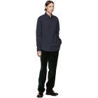 Cobra S.C. Navy Compact Twill Double Button Shirt