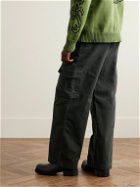Acne Studios - Patsony Straight-Leg Cotton-Blend Cargo Trousers - Gray
