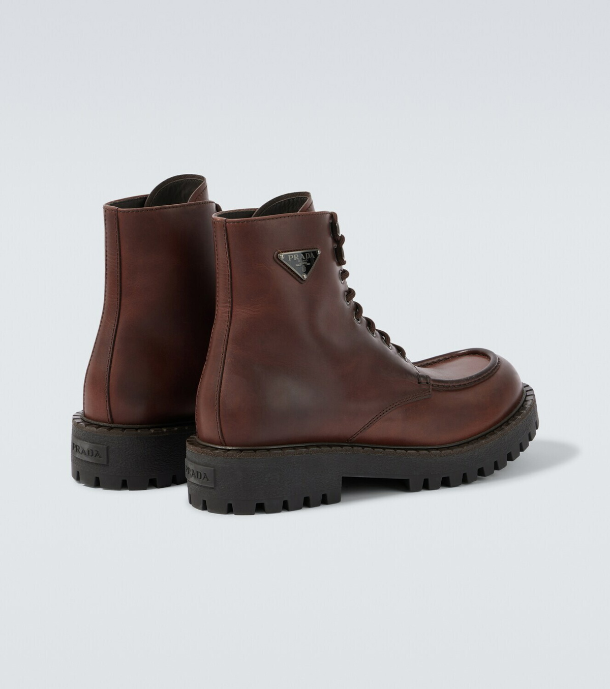 Prada Leather ankle boots