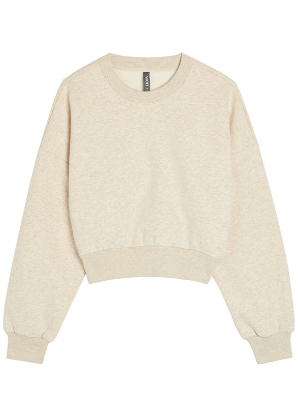 Photo: Vuori Restore Cotton-blend Sweatshirt Off White
