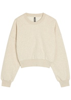 Vuori Restore Cotton-blend Sweatshirt Off White