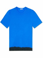 James Perse - Garment-Dyed Cotton-Jersey T-Shirt - Blue